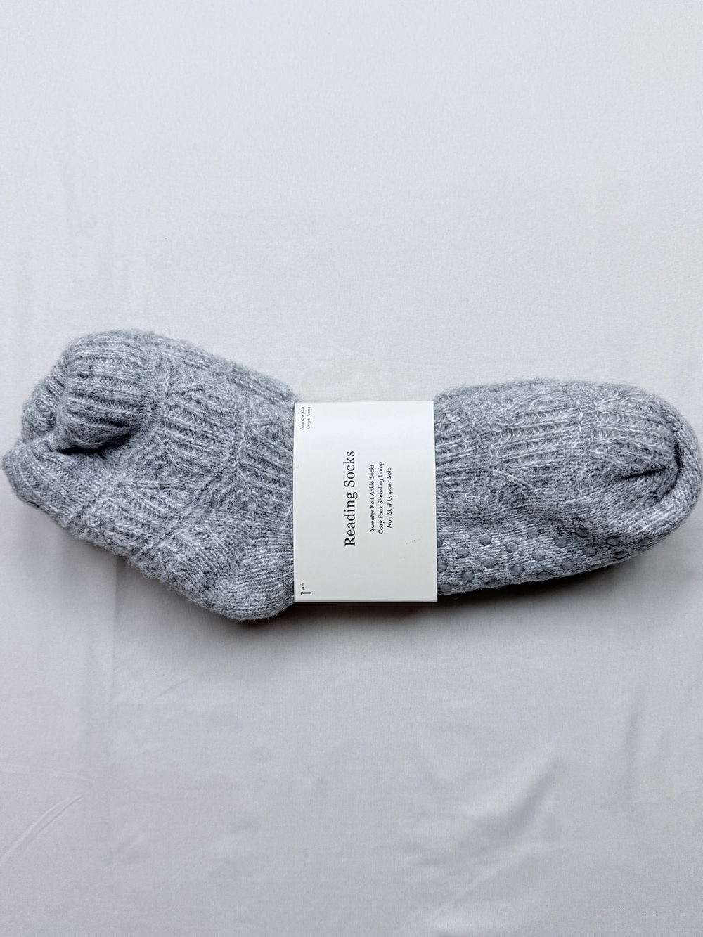 Comfy Reading Socks - Picture 5 of 5
